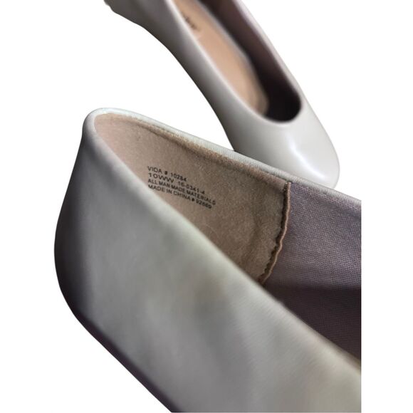 Comfortview Women's Size 10 WW The Vida Slip On Pump in Bone Color - Picture 6 of 10